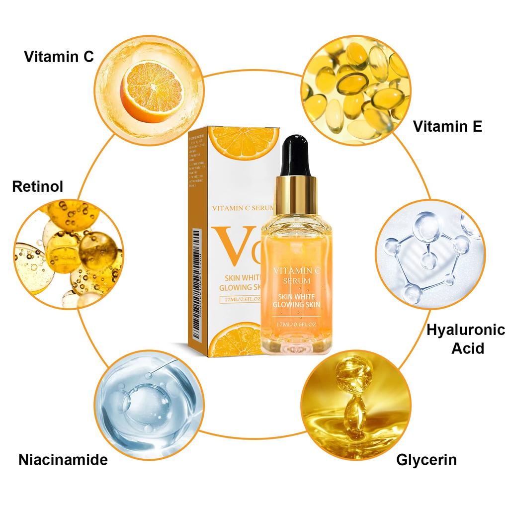 Vitamin C Essence Fades Fine-lines Moisturizing Skin Brightening and Moisturizing Firming Essence