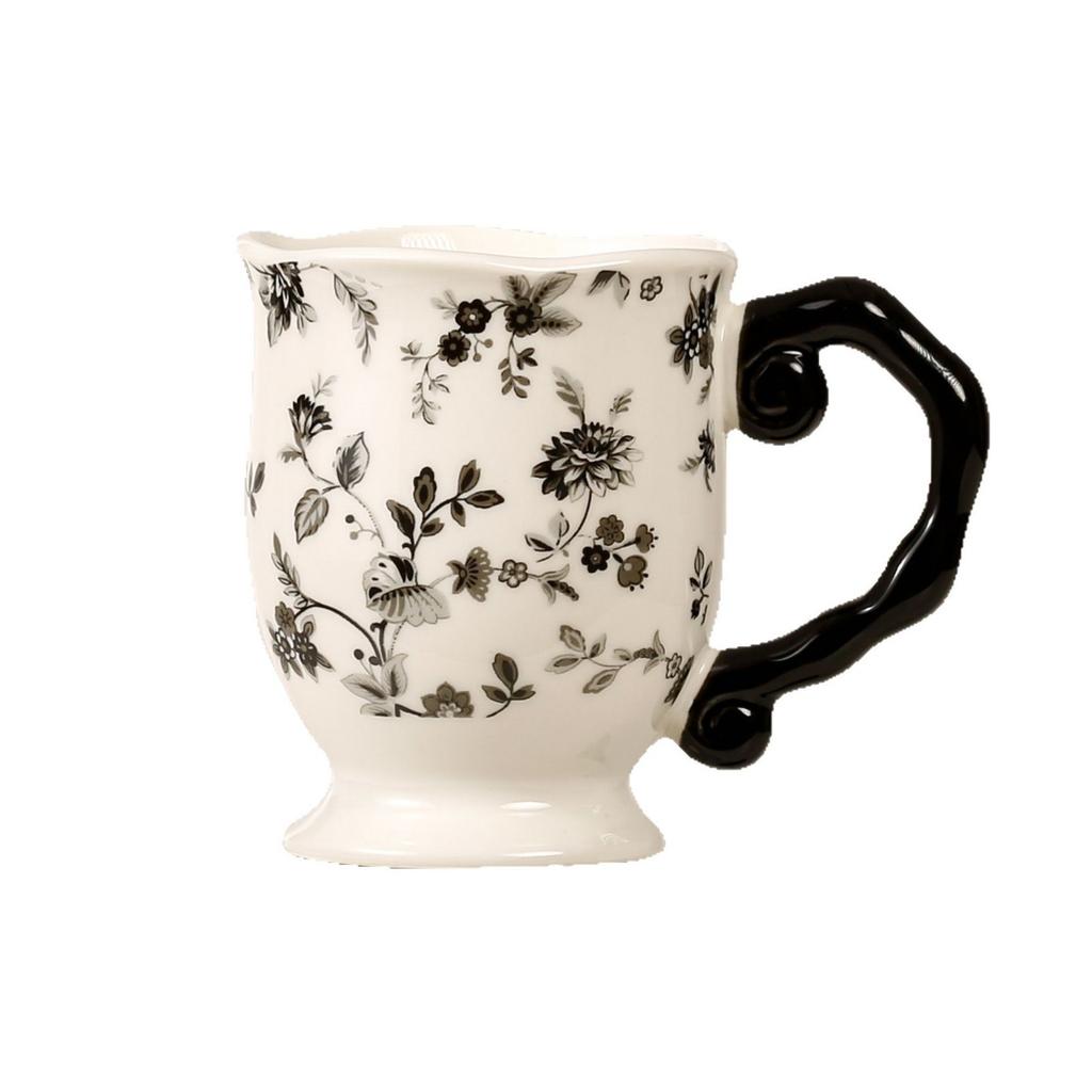 Retro High Quality Mug High Quality Ceramic Cup Office Coffee Cup Creative Large Capacity Breakfast Cup Souvenir