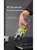 Magnetic Tea Infuser Double-Layer Glass Cup with Quick Open, One-Button Separation, and Car Mountability