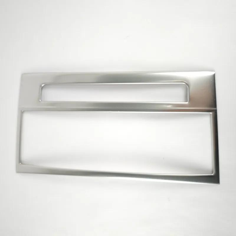 Car Air CD Control Panel Frame Decoration Trim For Mercedes Benz E Class Coupe W207 C207 2009-2016 Interior Accessories Sticker