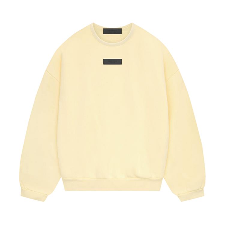 Fear of God Essentials Crewneck Garden Yellow Men Tops 192SP244681F