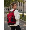 New Balance Two Pocket Iconic Laptop Backpack Champ Red Durable School Bag