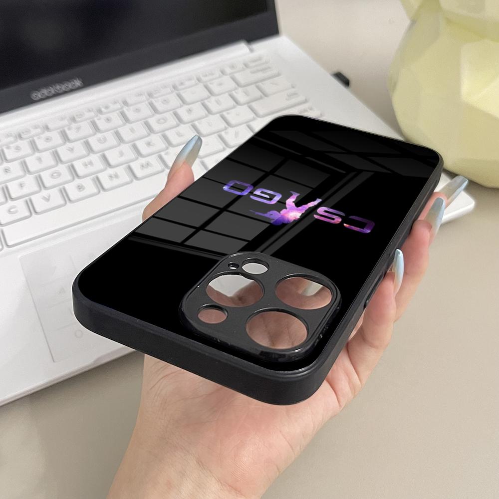 Game CSGO Matte Printstream Phone Case Glass For Samsung Galaxy S26 S25 S23 S24 S21 S22 S20 Ultra Fe Plus A16 Cover