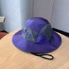 Zomer Lichte Ademende Bucket Hat Mannen Vrouwen Buiten Kamperen Klimmen Zon Hoed Kleur Matching Sneldrogende Bergklimmen Hoed