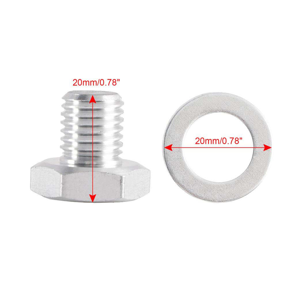 Zylinderkopfstopfen für Kühlmitteltemperatursensorbohrung M12-1.5 LS1 LSX LS3