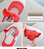 Korean Style Girls' Princess Canvas Velcro Shoes - Soft Sole for Spring & Autumn