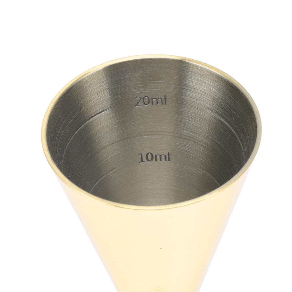 Miarka Barmańska Ze Stali Nierdzewnej 30mm do 60mm Elegancka Elastyczna Miarka Stożkowa do Koktajli