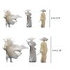 Unique Resin Figurines for Miniature Landscapes Martial Figure Silicone Mould