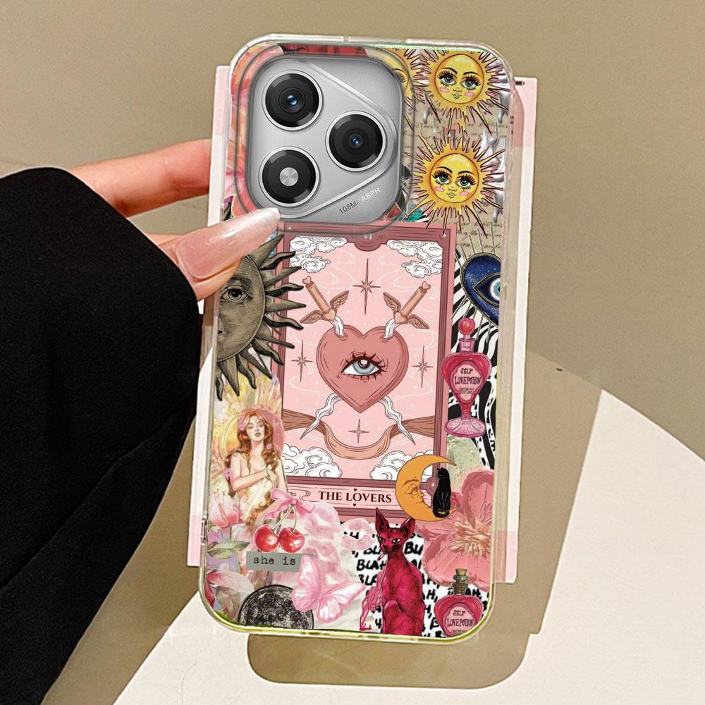 Green Sun Face Planet Fruit Trendry Phone Case for Honor 400 200 Smart Pro Magic7 6 5 Lite X9a X9c X8b X8a X8c X7c Shell Cover