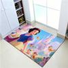 Cute S-snow W-White Carpet Bathroom Anti-slip Mat Door Mat Home Decoration Mat Entrance Door Mat Scratch-resistant Door Mat