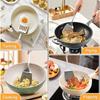 2Pcs Stainless Steel Spatulas Set Nonstick Spatulas for Fish Eggs Pancakes Spatula Solid and Slotted Heat Resistant Cookware