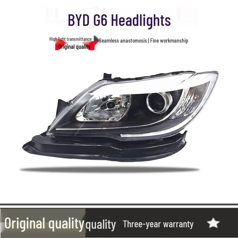 BYD G6 Front Headlight Assembly & Lampshade Brand Factory (Driver s Side) Left