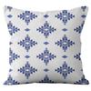 Nordic Style Blue and White Geometric High-end Pattern Pillow Cover Simple and Fashionable Home Sofa Cushion Cover Pillow Cover