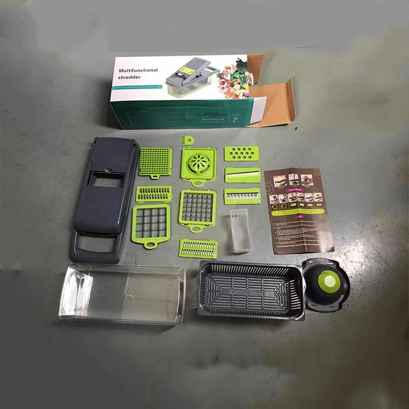 Multifunctional Vegetable Slicer & Grater - Dices, Shreds, Slices Potatoes