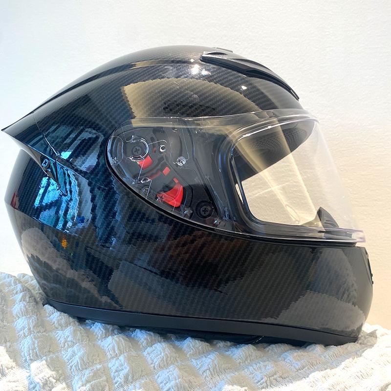DOT Carbon Fibre Colour Men Women Motorcycle Helmets Four Seasons Are Safe In Four Seasons Knights Motorbike Colorful Helmets
