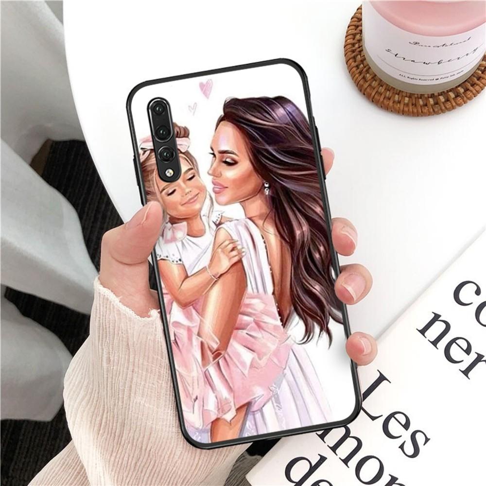 Super Mom MaMa Fundas Phone Case For Huawei P 8 9 10 20 30 40 50 Pro Lite Psmart Honor 10 Lite 70 Mate 20lite