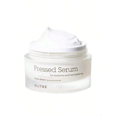 Blithe Pressed Serum 68.79% Wild Yam Moisturizing Serum 50ml With Cream Texture For Women, Vegan Mucin Safe For Sensitive Skin, Korean Skincare