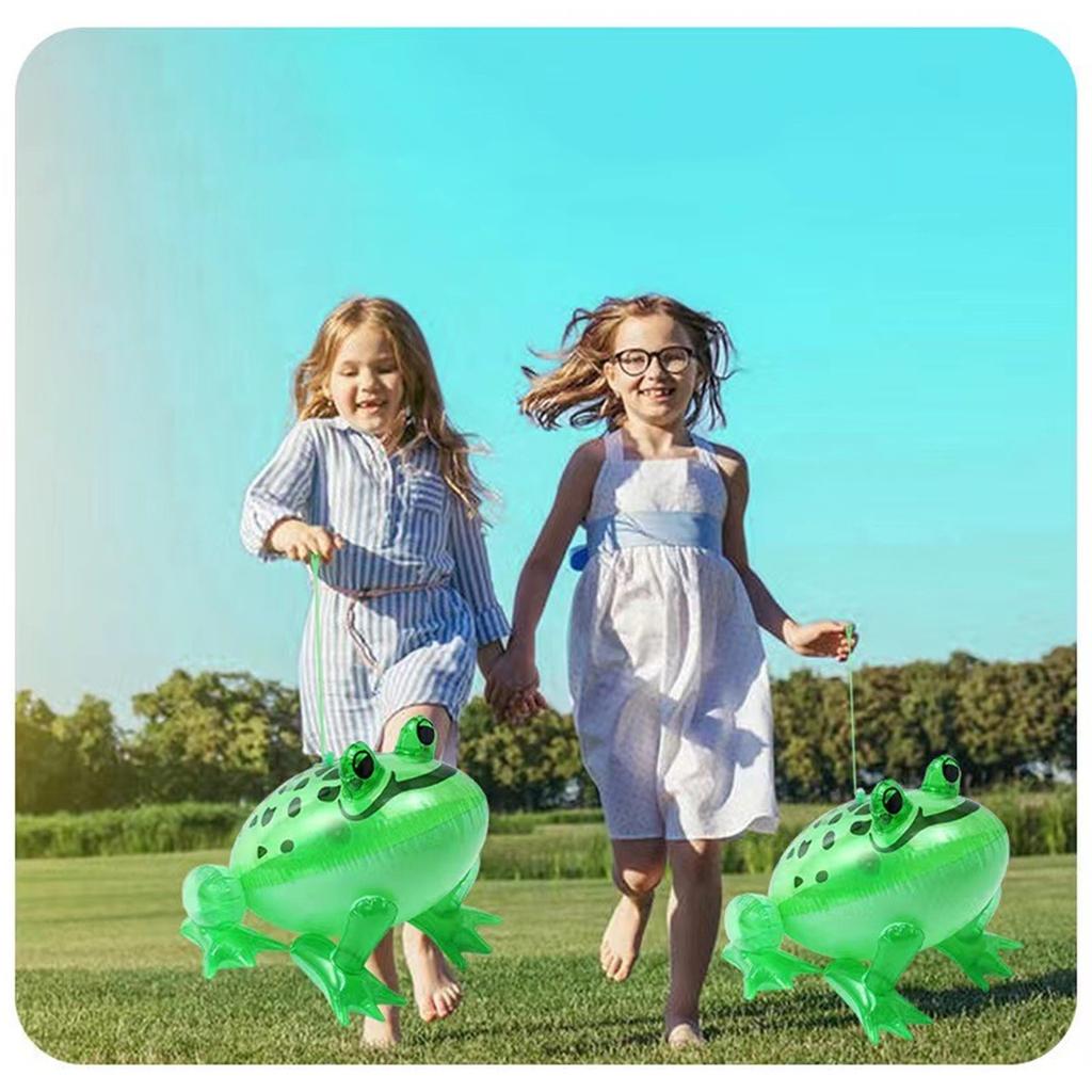 Inflatable Blow Up Frogs Toy,Luminous Frogs Glow Toys Animal Toys