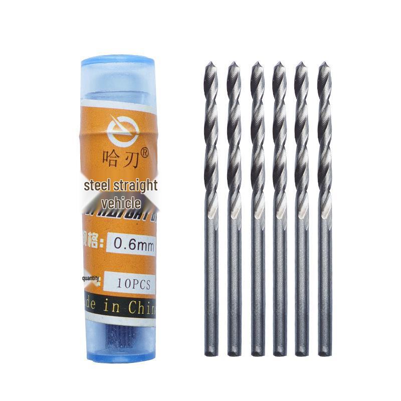 Mini Drill Bits Set: 0.5-2.5mm Straight Shank, Pearl & Bead Twist Drills (0.8-1.5mm)