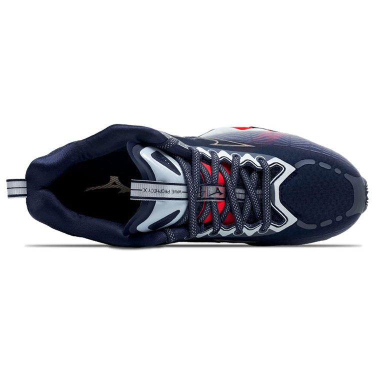 Mizuno Prophecy X Fashion Comfortable Cushioning Running Shoes Men Sneakers Black Red J1GC210050