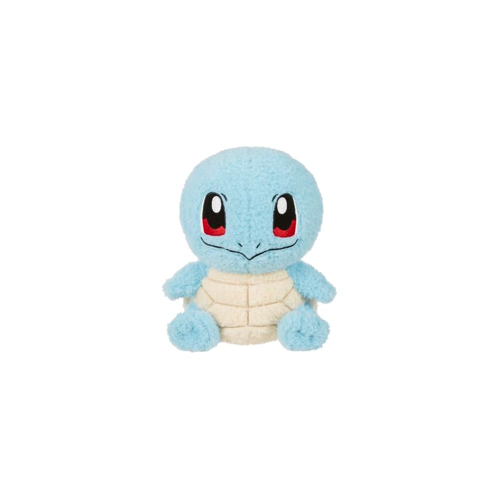 Sekiguchi Pocket Monster Moko Moko Plush Squirtle 18cm x 16cm x 16cm Soft Toy