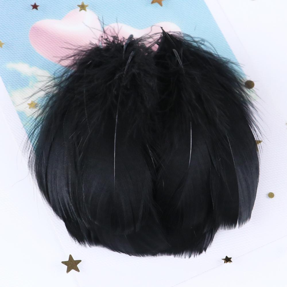 Natural Goose Feathers 4-8Cm Small Floating Leather Pink Swan Feather Plume For Craft Wedding Jewelry Decoration Plumes 100Pcs