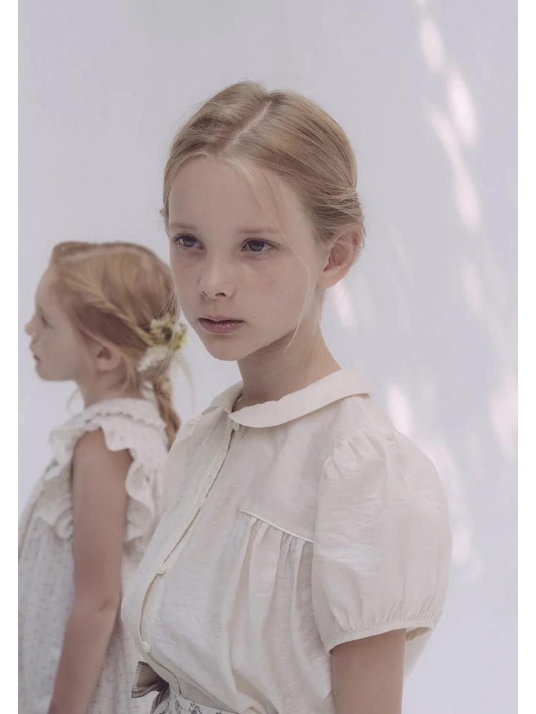 2025 Spring/Summer LOU New Children's Sleeveless Tencel Cotton Dress Collection