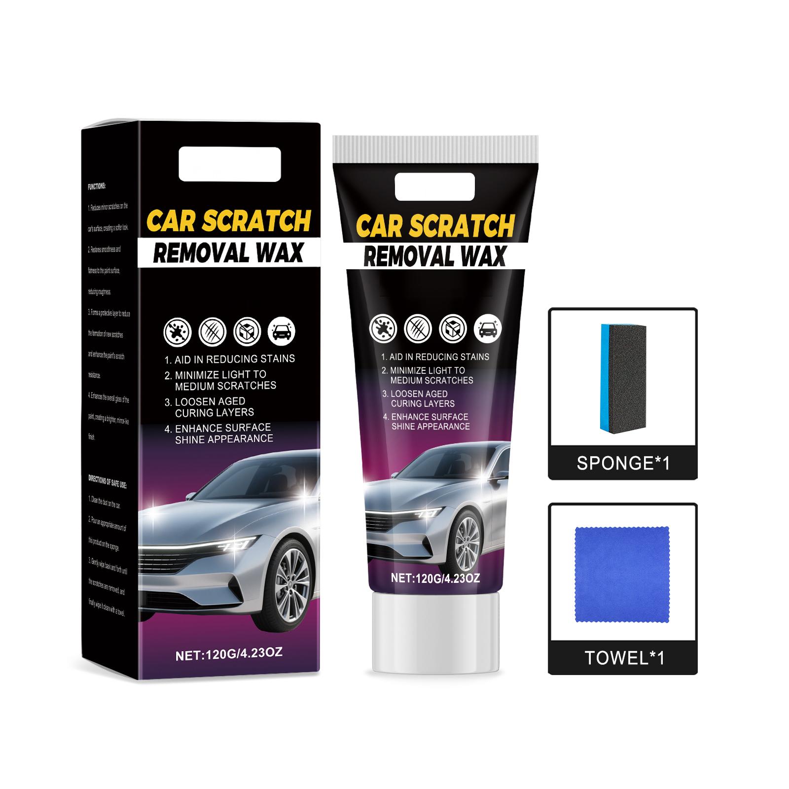 

Car Scratch Wax Set DIY Car Paint Scratch Cream One Size