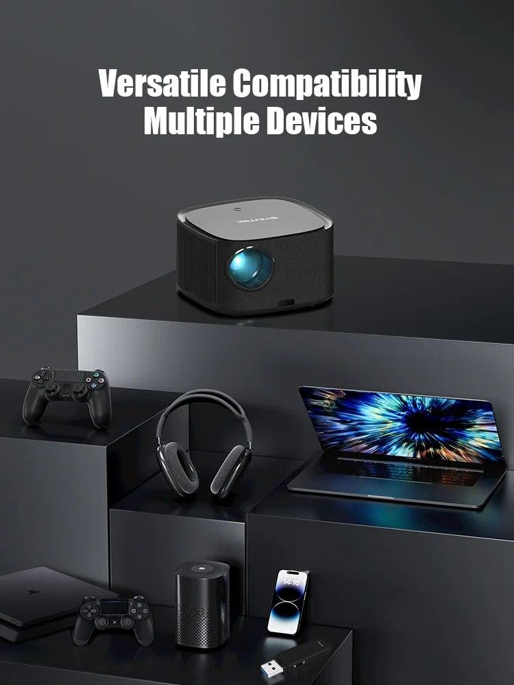 BYINTEK X30 1080P Full HD Legally Licensed Netflix TV System AI Auto-focus Dolby Smart WIFI LCD LED Video Home Theater Projector