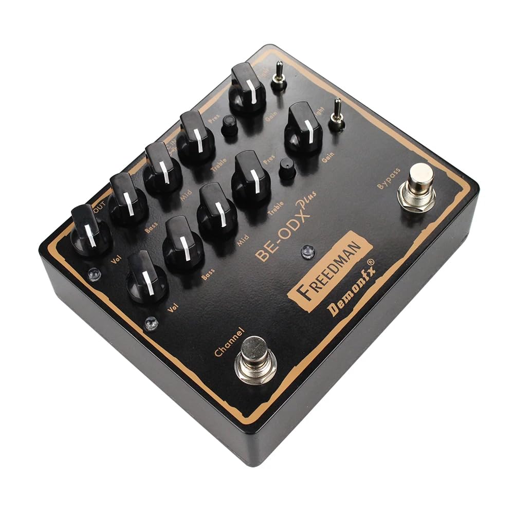 Demonfx Freedman BE-ODX PlusOverDrive - Distortion Overdrive - Distortion Guitar Effect Pedal