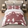 Tokio Hotel 3Pcs Bedding Set, Personalized Custom Name Text, 1 Duvet Cover & 2 Pillowcases For Bedroom