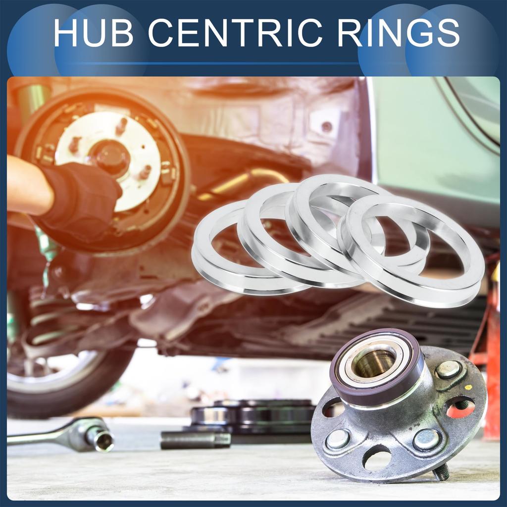 INFINAUTO Hub Centric Ring 57.1mm Inner Diameter to 73.1mm Outer