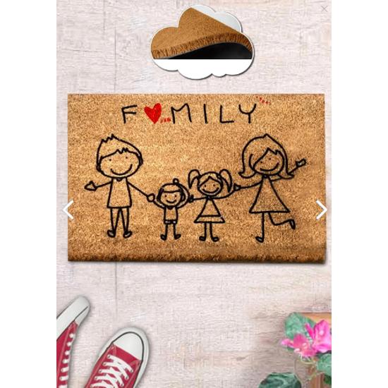 Coco Natural Koko Doormat Bristle Doormat Νήμα καρύδας