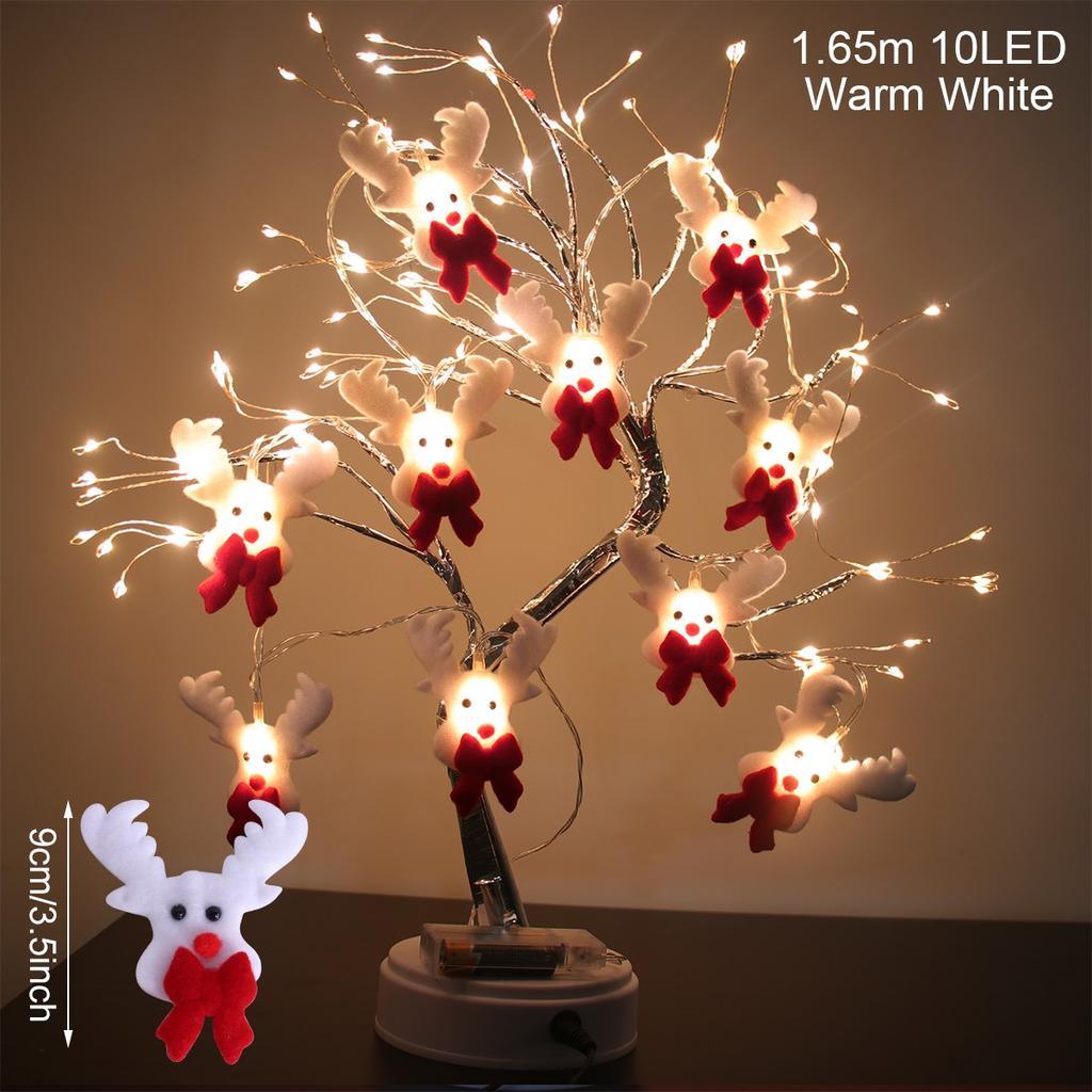 Snowman Christmas Tree Decor Garland Lights Hanging Christmas Ornaments Christmas Decorations for home Navidad Natal New Year