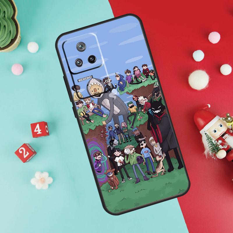 Dream Smp Case For Xiaomi 13 12 Lite 11T 12T Pro 12X POCO X3 X5 F5 Pro F4 X4 GT M5s C40 F3 Back Cover