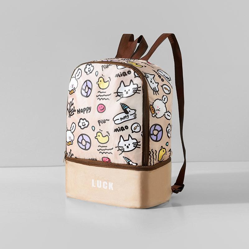 

2025 Children S Cartoon Swimming Bag Waterproof Backpack Wet And Dry Separation Kids Waterproof Storage Bag For Swimming