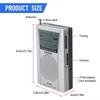 1 PC Radio Equipment Manual Tune FM AM Small Useful