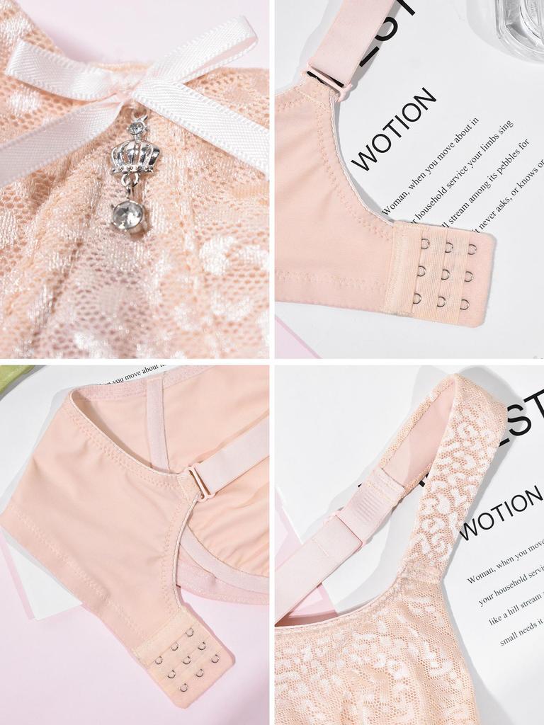 Plus Size Push-Up Underwire Bra - Breast Enhancing, Anti-Sagging, Slimming Effect, Mm Thin Style