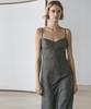 Masimodutti Strap Midi Dress