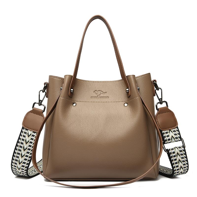 

Женская сумка через плечо из натуральной кожи, сумки через плечо, роскошная мягкая сумка-мессенджер большой вместимости, высокое качество