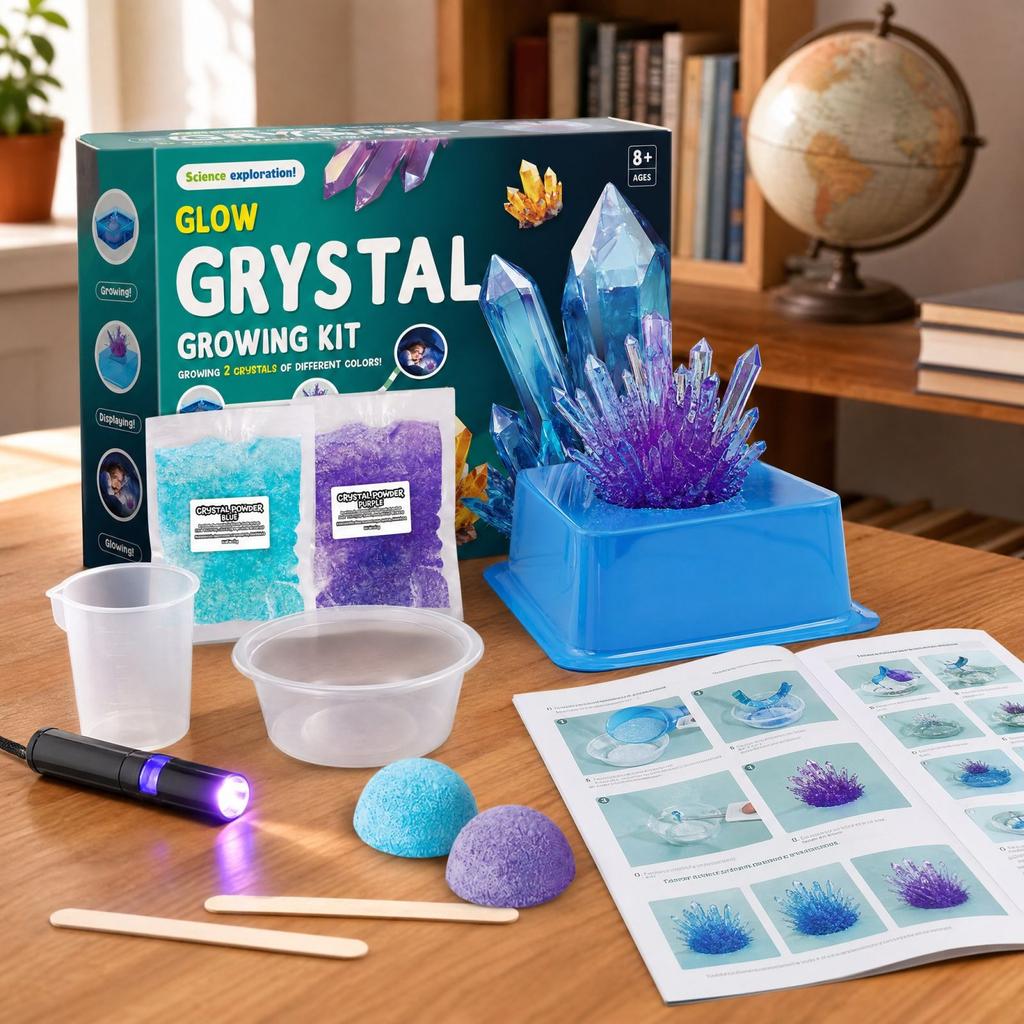 Growing Science Experiment, In the Dark Making Toy, Educational STEM Kit for Boys and Girls 5ml