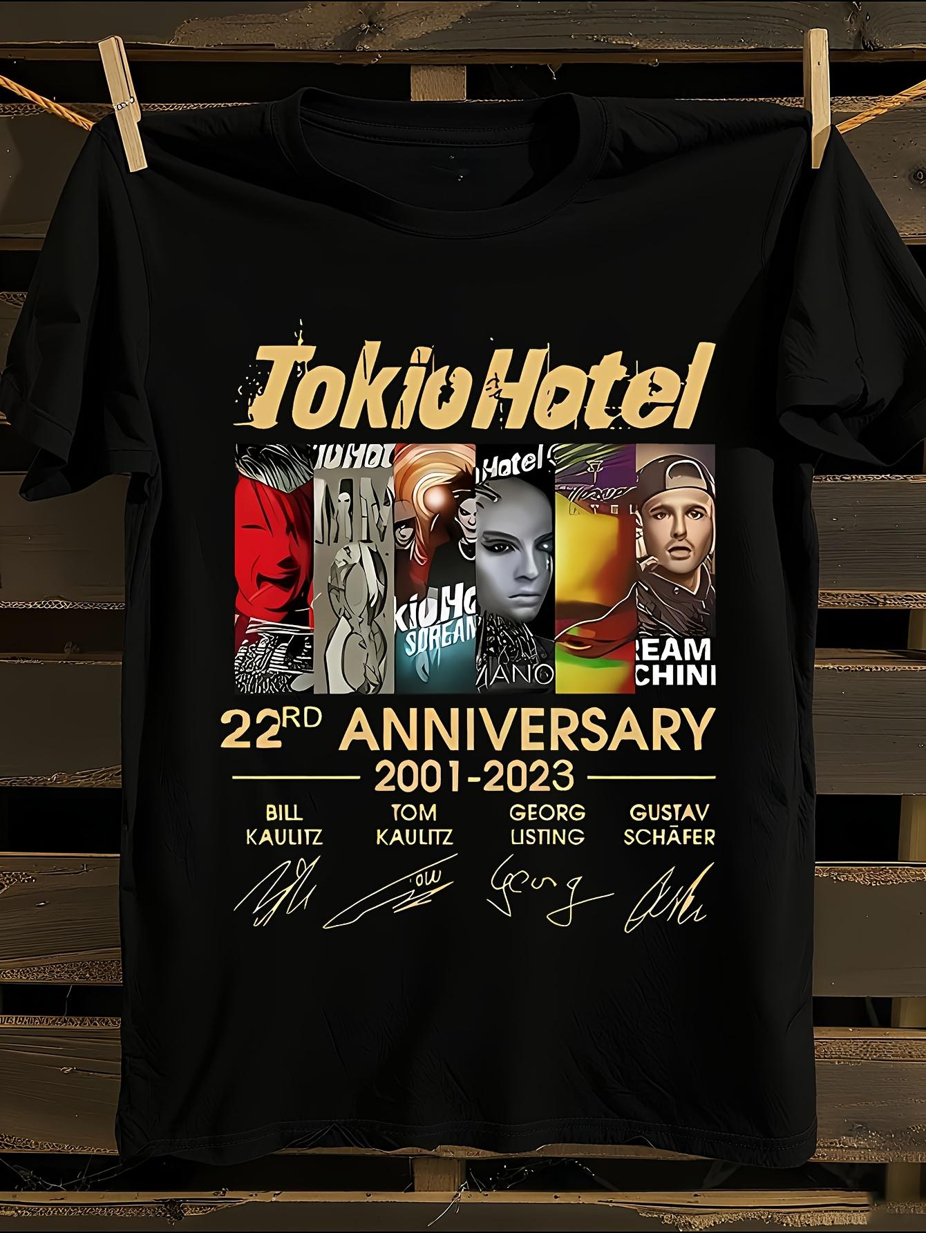 s Tokio Hotel 22nd Anniversary Band T-shirt S