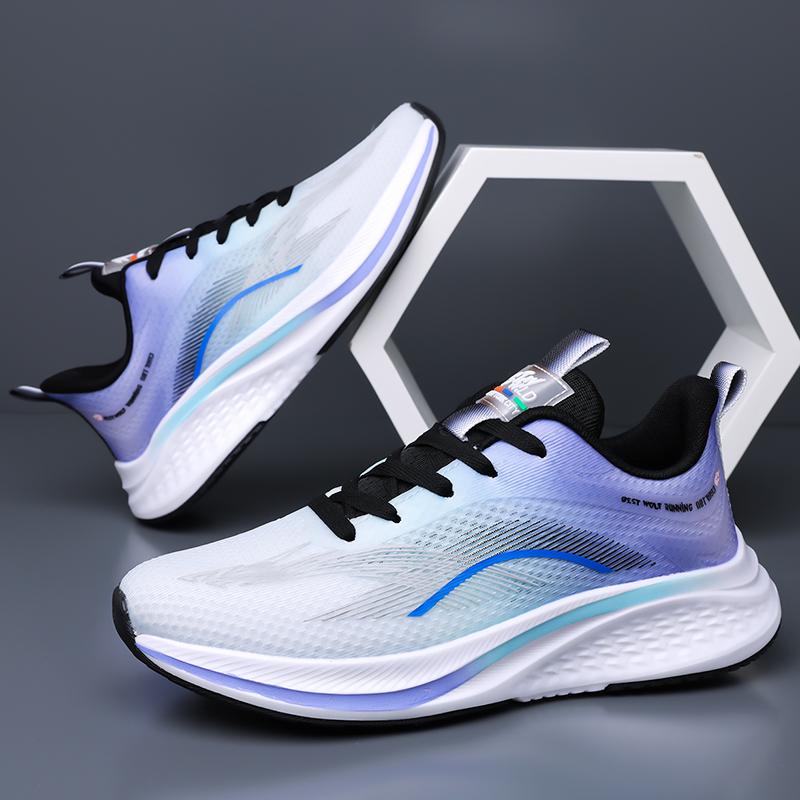 

Спортивные кроссовки для бега для мужчин, высококачественные кроссовки для отдыха, спорта, ходьбы, баскетбола, мужские кроссовки на платформе для спорта, мужские кроссовки 2025 44 фиолетовый