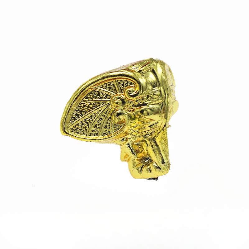 

4 шт. Слоник Винтажный Сундук Коробка Деревянный Кейс Декоративные Защитные Ножки Ножки Пластиковый Материал 4PCS золотой