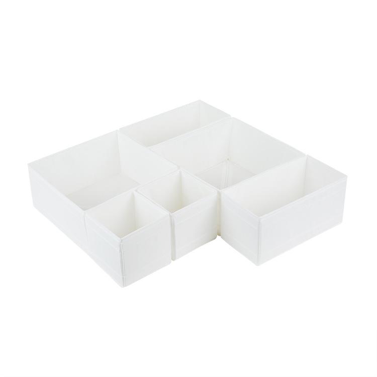Oxford Cloth Washable Drawer Storage Box for Socks, Plastic, Odorless.
