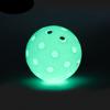 74Mm 40 Löcher Leuchtender Pickleball Langlebig Mehrfarbig Elastisch Senioren Tennis Leuchten Im Dunkeln Pe Ball Indoor Utdoor