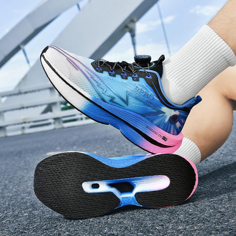 Chitu 9pr Rotating Buckle Real Explosive Carbon Board Men's and Women's Running Shoes Professional Marathon Racing Student Training Sports Shoes