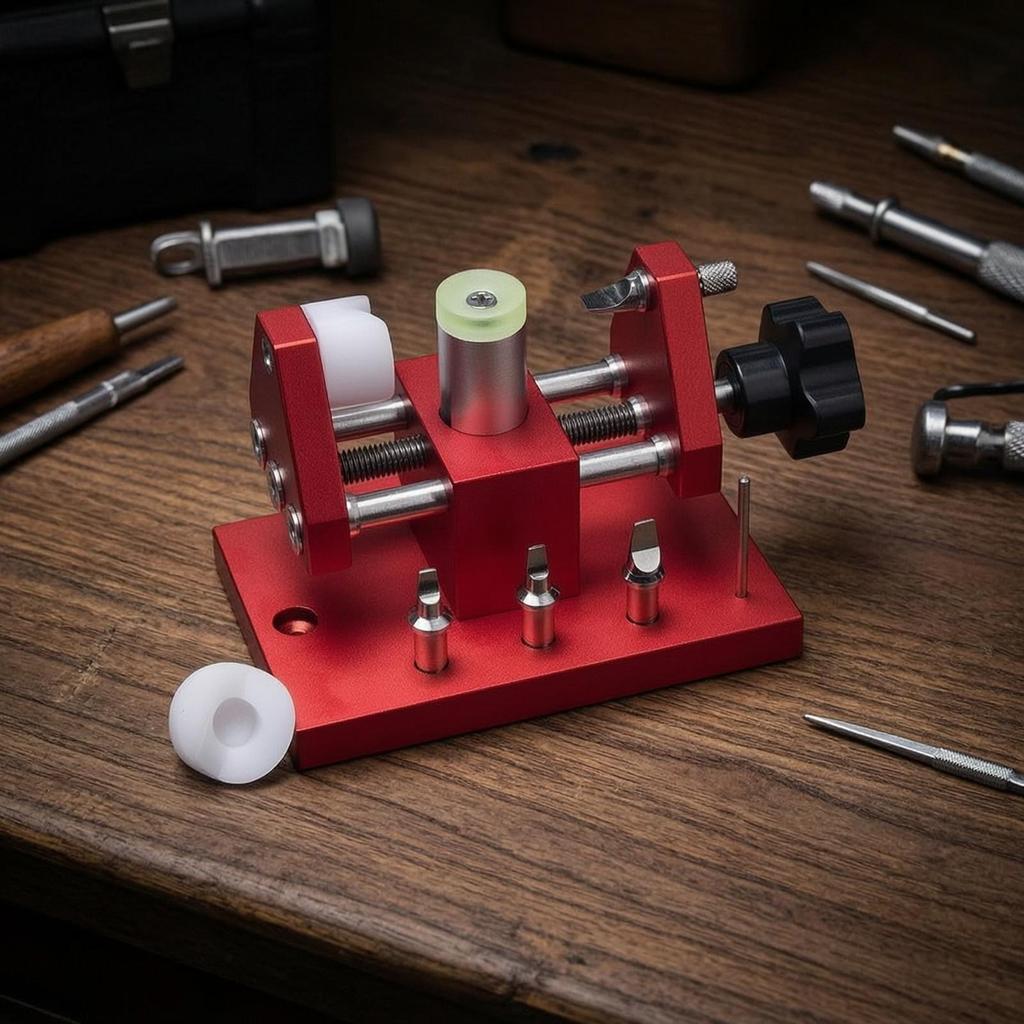 Watch Case Back Opener Bench-Top Opening Tool Exact for Watchmakers