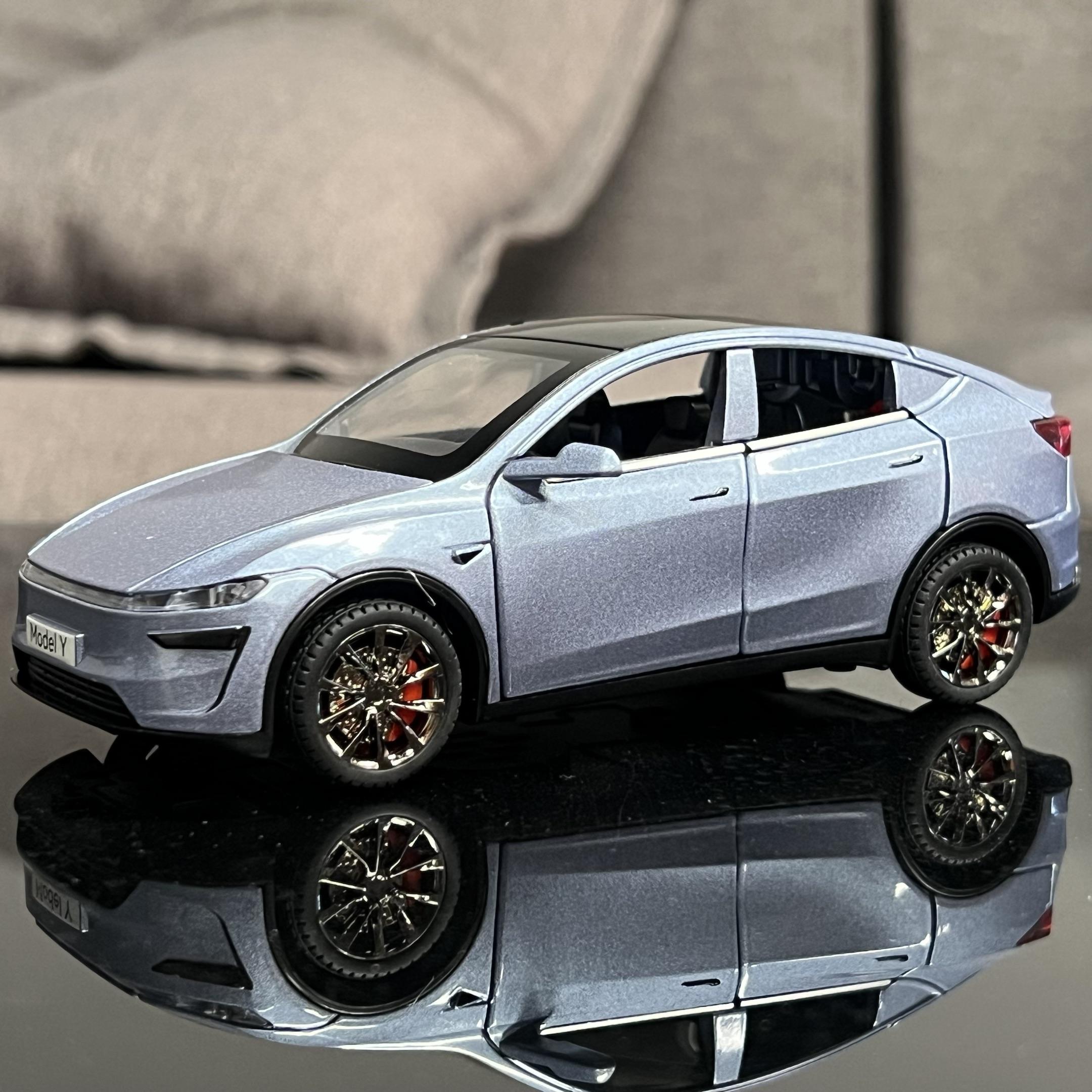 

New 1:32 Model Y Electric SUV Alloy Metal Diecast Model Car High Simulation Display Decorations Hobby Children Toy For Kids Boys синий