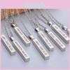 Bts Titanium Steel Necklace For Women And Teens With Modern Geometric Design